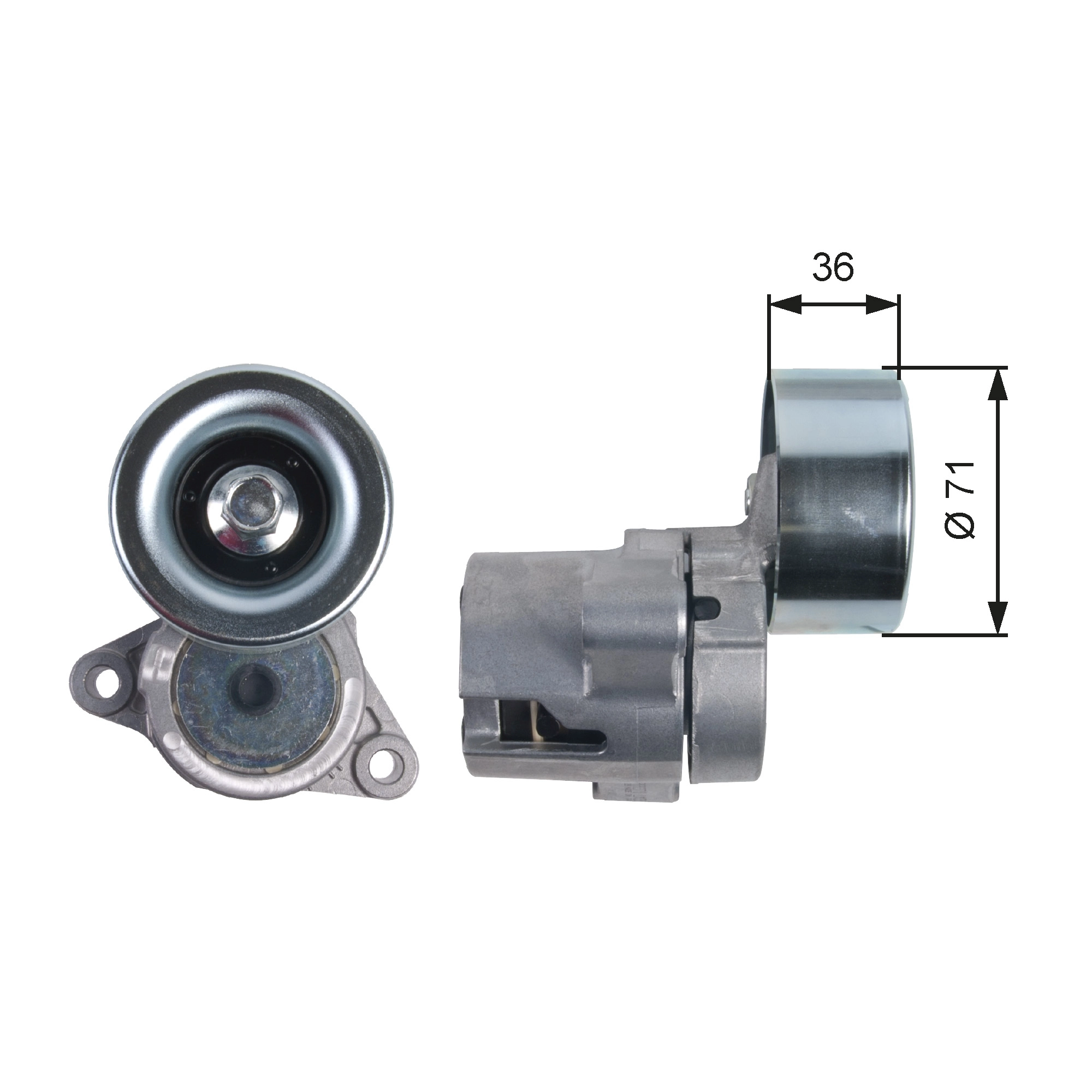 GATES T39133 - Натяжной ролик