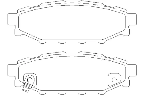 TEXTAR 2427101 - 2427101 колодки дисковые з.