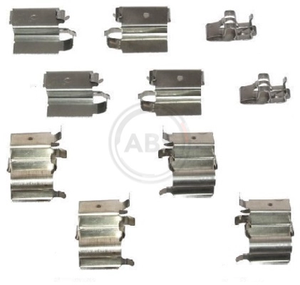 A.B.S. 1240Q - Ремкомплект тормозных колодок