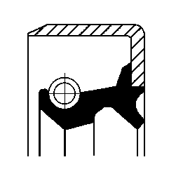 Сальник ступицы