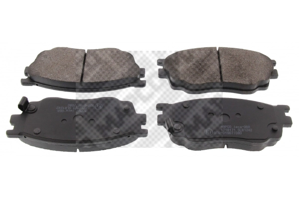 MAPCO 6658 - Тормозные колодки 