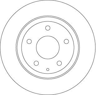 TRW DF8115 - Тормозные диски