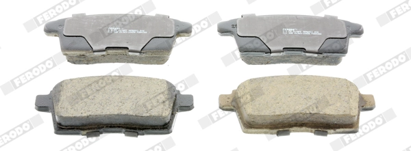 FERODO FDB4366 - Комплект тормозных колодок, дисковый тормоз PREMIER