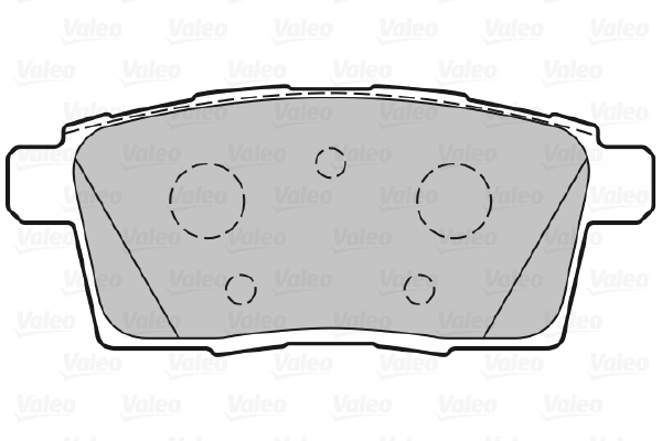 VALEO 301336 - Комплект тормозных колодок, дисковый тормоз FIRST