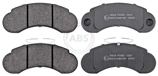 A.B.S. 36828 - Тормозные колодки 