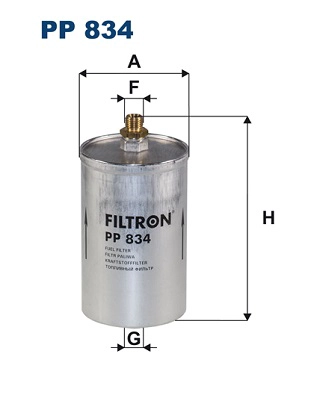 FILTRON PP834 - Топливный фильтр