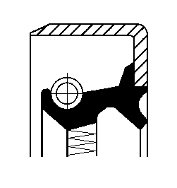 CORTECO 01019283B - Сальник ступицы