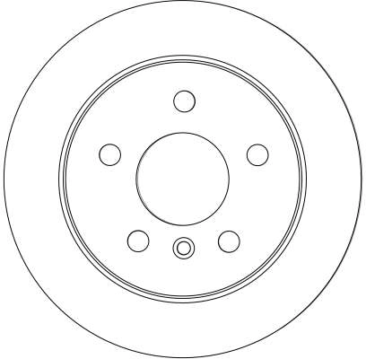 TRW DF4453 - Тормозные диски