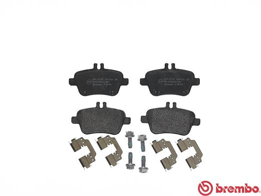 BREMBO P 50 091 - Комплект тормозных колодок, дисковый тормоз PRIME LINE