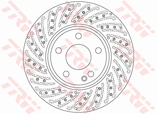 TRW DF6262S - Тормозные диски