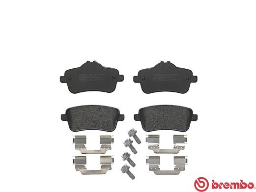 BREMBO P 50 099 - Комплект тормозных колодок, дисковый тормоз PRIME LINE