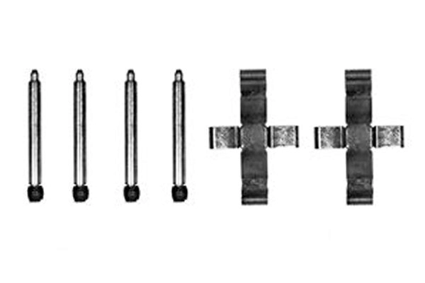 TRW PFK204 - Ремкомплект тормозных колодок