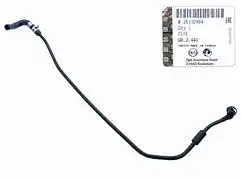 OPEL 25192904 - ТРУБКА ПОДОГРЕВА ДРОССЕЛЯ Z16XER A16XER