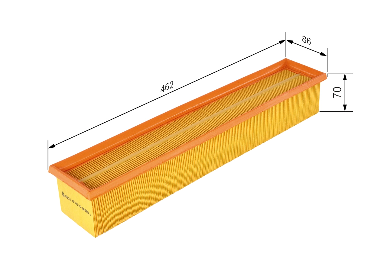 BOSCH 1 457 433 522 - Воздушный фильтр