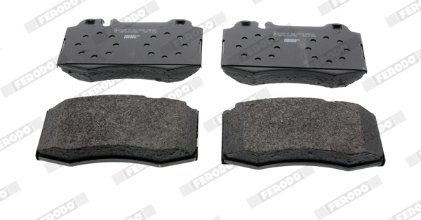 FERODO FDB1661 - Комплект тормозных колодок, дисковый тормоз PREMIER ECO FRICTION