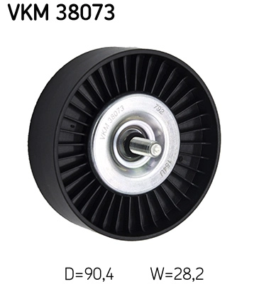 SKF VKM 38073 - Ролик обводной приводного ремня