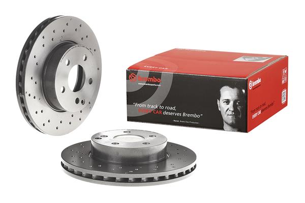 BREMBO 09.A613.51 - Тормозной диск PRIME LINE - UV Coated