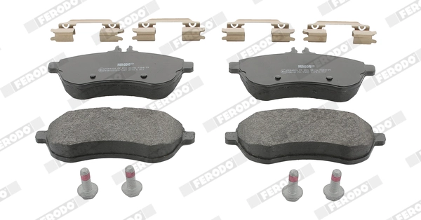 FERODO FDB4199 - Комплект тормозных колодок, дисковый тормоз FUSE+ Technology