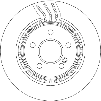 TRW DF4864S - Тормозные диски
