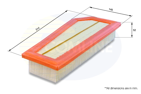 COMLINE EAF759 - Воздушный фильтр