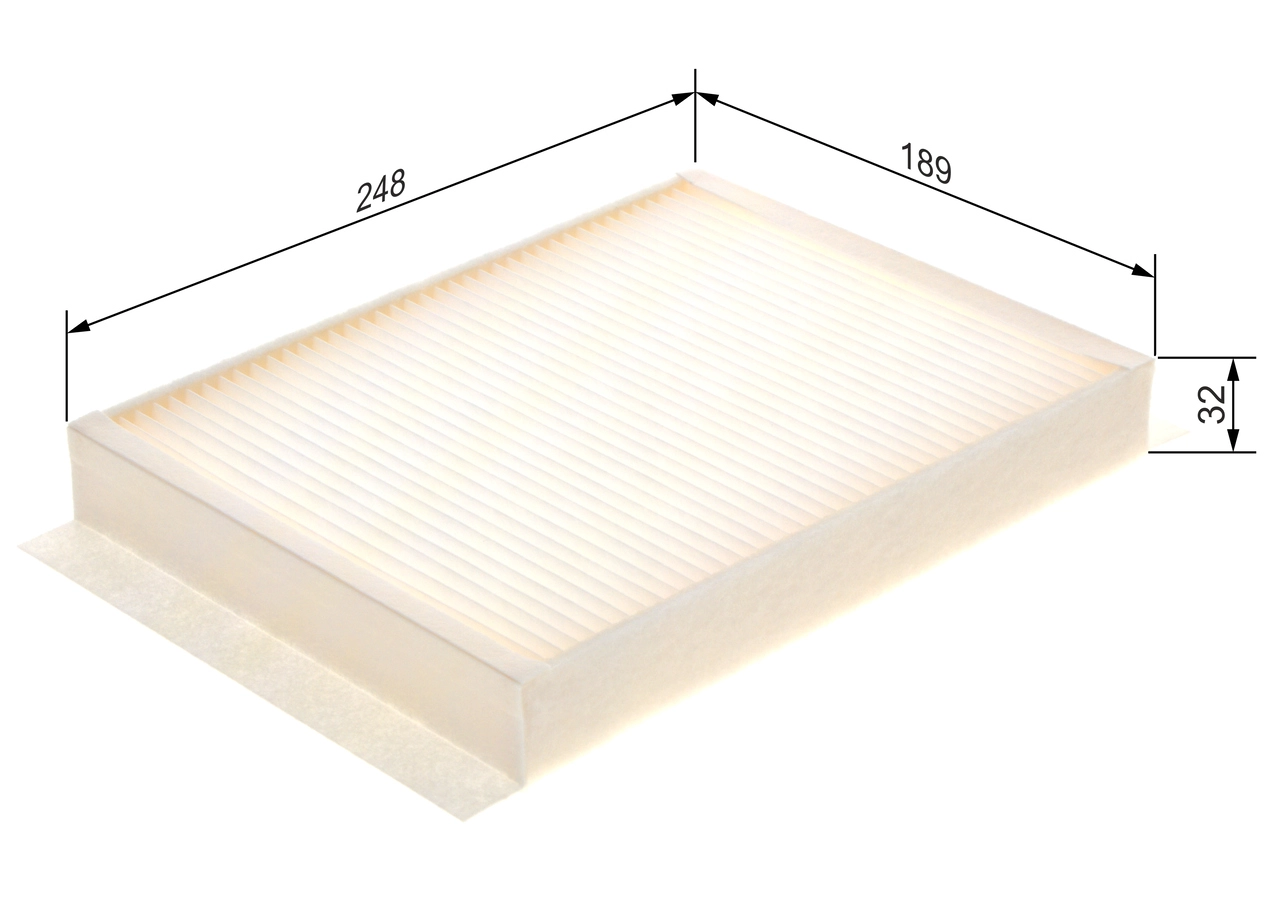 BOSCH 1 987 435 058 - Салонный фильтр