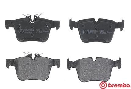 BREMBO P 50 122 - Комплект тормозных колодок, дисковый тормоз PRIME LINE
