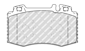 FERODO FDB1426 - Комплект тормозных колодок, дисковый тормоз PREMIER ECO FRICTION