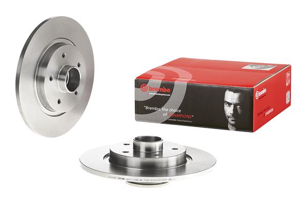 BREMBO 08.B395.27 - Тормозной диск PRIME LINE - With Bearing Kit