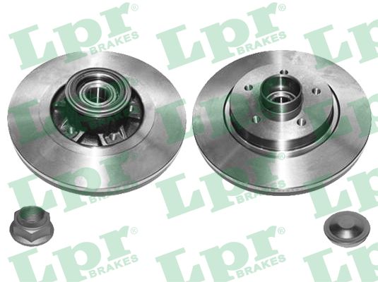 LPR R1070PCA - Тормозной диск LPR HUB BRAKE DISC LINE