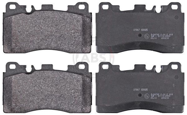 A.B.S. 37867 - Тормозные колодки 