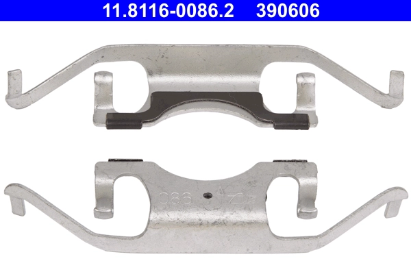 ATE 11.8116-0086.2 - Пружинка тормозного суппорта