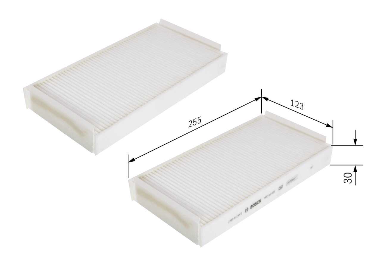 BOSCH 1 987 432 020 - Салонный фильтр