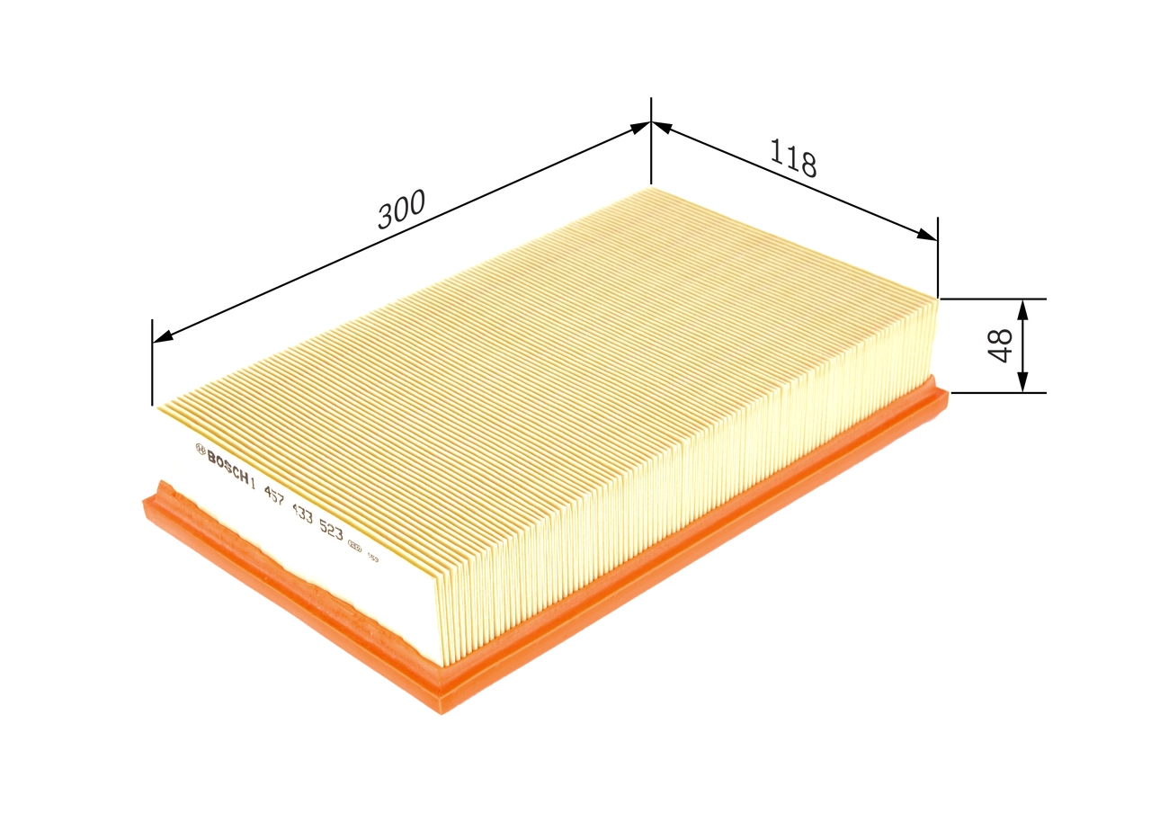 BOSCH 1 457 433 523 - Воздушный фильтр