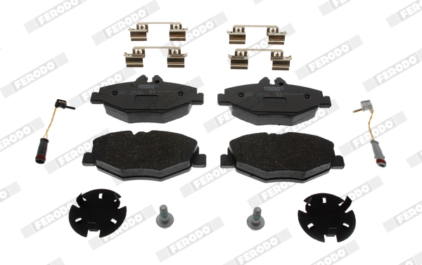 FERODO FDB1414 - Комплект тормозных колодок, дисковый тормоз PREMIER ECO FRICTION