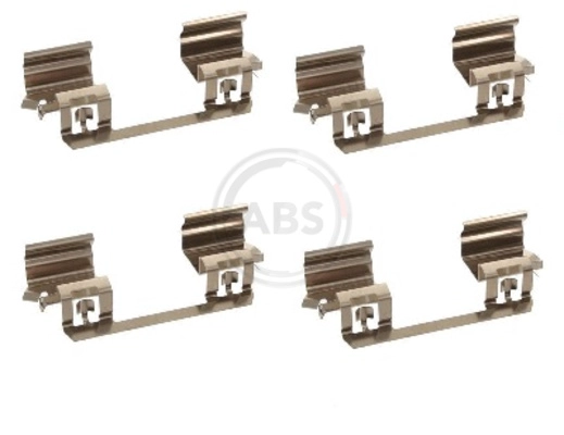 A.B.S. 1234Q - Ремкомплект тормозных колодок