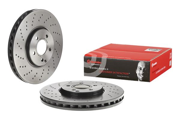 BREMBO 09.A828.11 - Тормозной диск PRIME LINE - UV Coated