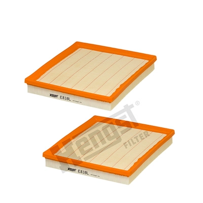 HENGST FILTER E838L-2 - Воздушный фильтр