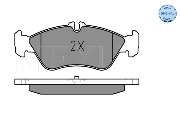MEYLE 025 215 9218 - Комплект тормозных колодок, дисковый тормоз MEYLE-ORIGINAL: True to OE.