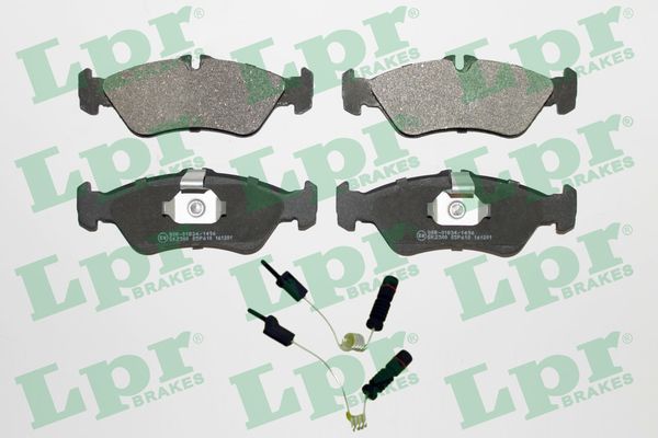LPR 05P610A - Тормозные колодки 