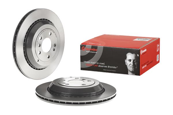 BREMBO 09.R124.21 - Тормозной диск PRIME LINE - UV Coated
