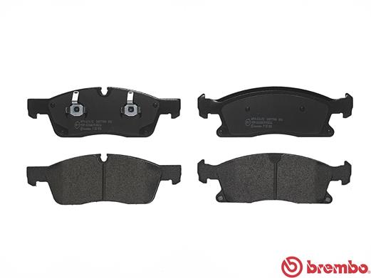 BREMBO P 50 108 - Комплект тормозных колодок, дисковый тормоз PRIME LINE