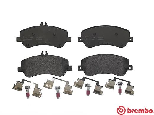 BREMBO P 50 086 - Комплект тормозных колодок, дисковый тормоз PRIME LINE