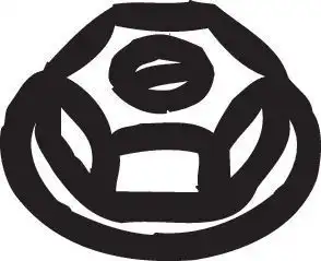 BOSAL 258338 - гайка приемной трубы! M8\