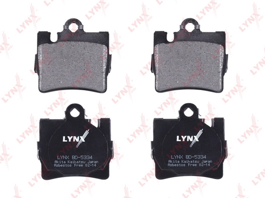 LYNXAUTO BD-5334 - Тормозные колодки 