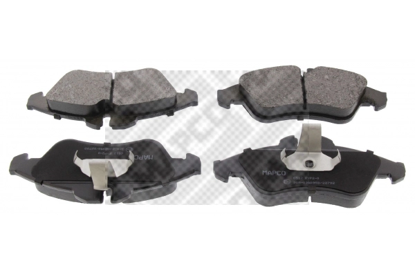 MAPCO 6512 - Тормозные колодки 