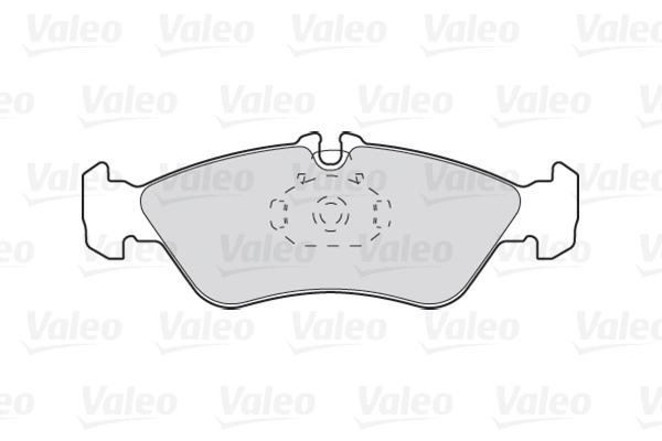 VALEO 301046 - Комплект тормозных колодок, дисковый тормоз FIRST