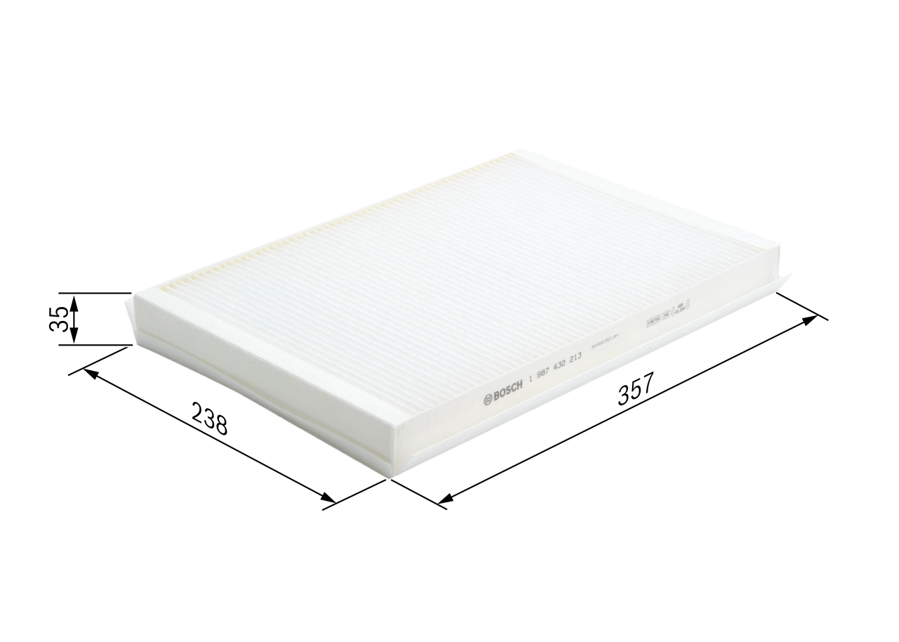 BOSCH 1 987 432 213 - Салонный фильтр