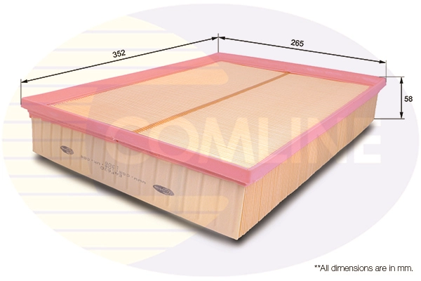 COMLINE EAF630 - Воздушный фильтр