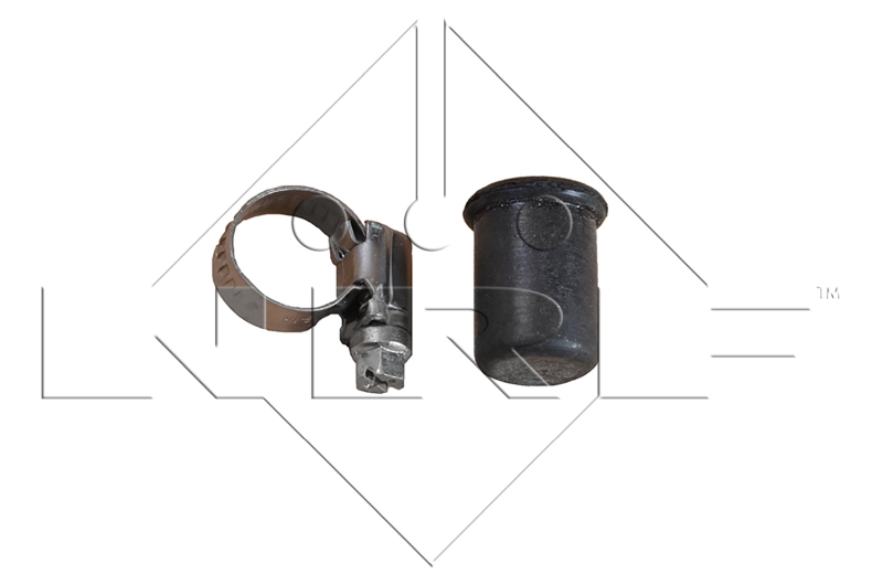 NRF 53885 - Радиатор охлаждения