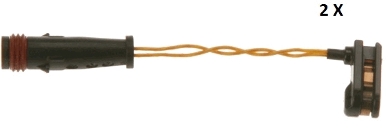 TRW GIC253 - Датчик износа тормозных колодок